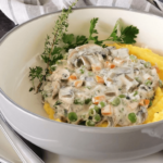 tejszines gombas ragu polentaval recept gastrotherapy